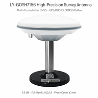 Antenne de topographie GNSS haute précision LY-GOYH7156 GPS GLONASS BDS Galileo QZSS L1 L2 L5 L-Band RTK 5.5dBi IP67