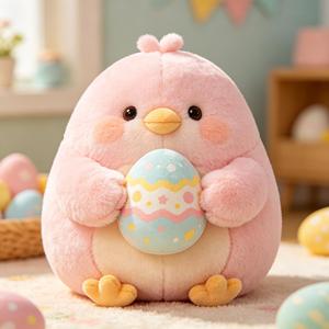 Peluche <span class=keywords><strong>de</strong></span> Pollo Pequeño con <span class=keywords><strong>Huevo</strong></span>, Juguete <span class=keywords><strong>de</strong></span> Peluche Personalizado para Regalos Corporativos, Peluche para Actividades, Venta al por Mayor - Product Image 5