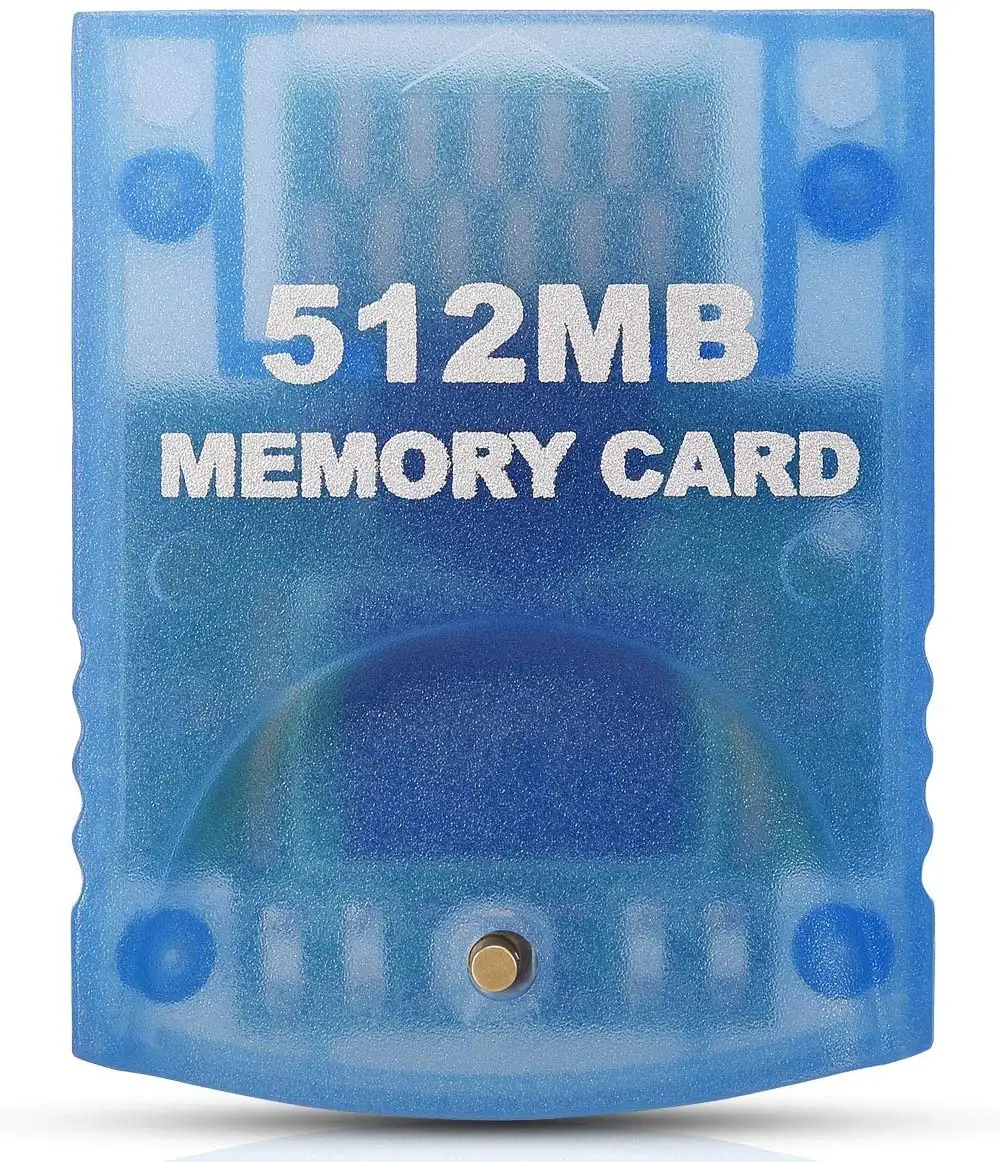 Carte mémoire de jeu ecube 512M, haute capacité, pour Nintendo Gamecube et Kit d'accessoires