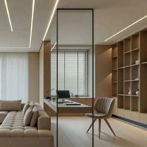 Meubles en bois modulaires modernes personnalisés, conception à guichet unique pour les hôtels et les salons résidentiels, solution de conception graphique - Product Image 2