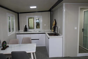 <span class=keywords><strong>Venta</strong></span> directa de fábrica personalizada CS703 20 pies Panel sándwich de acero portátil Casa contenedor prefabricada expandible pequeña casa - Product Image 4