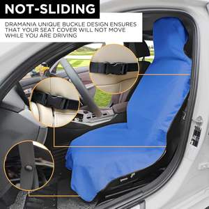 เบาะรองนั่งด้านหน้าสีน้ำเงินรอยัลพรีเมี่ยมป้องกันเหงื่อกันลื่นสำหรับรถยนต์ที่ดีสำหรับการเล่นกระดานโต้คลื่นในยิม-กันน้ำ - Product Image 2