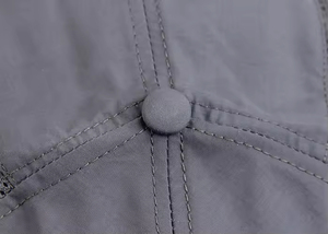 Venta al por mayor de secado rápido gorra de béisbol deportiva verano recreación al aire libre protector solar con patrón de letras de tela de malla transpirable - Product Image 4