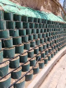 Controllo dell'erosione protezione della pendenza HDPE plastica a nido d'ape HDPE Geocell ghiaia griglia Geocell - Product Image 2