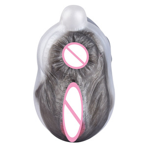 Vendita di prodotti Super morbidi e realistici masturbatori di latte mucca maschio in Silicone Stroker fantasia 2 in 1 portatile morbido maschio masturbatore Stroker - Product Image 3