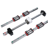 Rail de guidage linéaire carré HGR45 HGH45CA, glissière à charge lourde, rail de guidage haute précision, pièces de mouvement linéaire de haute précision pour petites machines CNC