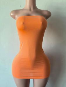 Y300968 Nuovo Abito Corto Estivo 2026 Pure Desire Hot Girl Senza Spalline Aderente Sexy Bodycon Mini Abito da Club per Feste - Product Image 6