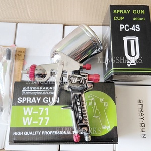 W71G 1.3mm 400ml <span class=keywords><strong>pistolet</strong></span> à <span class=keywords><strong>peinture</strong></span> par gravité de haute qualité W71 1.3 buse 400cc tasse <span class=keywords><strong>pistolet</strong></span> à <span class=keywords><strong>peinture</strong></span> - Product Image 2