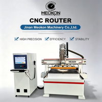 Router CNC ATC de Alta Eficiencia de 4x8 pies, Máquina de Grabado y Corte de Madera de 3 Ejes para Paneles de MDF, Madera Contrachapada y Muebles