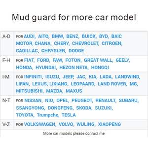 Garde-<span class=keywords><strong>boue</strong></span> de voiture pour <span class=keywords><strong>TOYOTA</strong></span> <span class=keywords><strong>YARIS</strong></span> XP90 VITZ 2005-2013 garde-<span class=keywords><strong>boue</strong></span> garde-<span class=keywords><strong>boue</strong></span> bavettes - Product Image 6