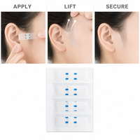 Bande adhésive invisible pour lifting du visage, double menton et ligne V du cou, pour femmes, salon de beauté