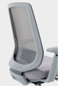 Sillas clásicas de malla alta, sillas de <span class=keywords><strong>bar</strong></span> de altura ajustable, modernas, negras, con marco cromado - Product Image 2