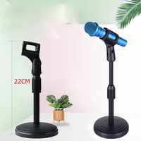 Support de microphone de bureau réglable nouvellement lancé, support de fixation pour diffusion en direct, pince de montage, support de montage du vendeur