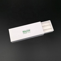 Caja de cartón de lujo OEM para tres paquetes de cigarrillos pre-enrollados, con deslizador y resistente a niños, caja de embalaje personalizada para 2 o 3 cigarros pre-enrollados.
