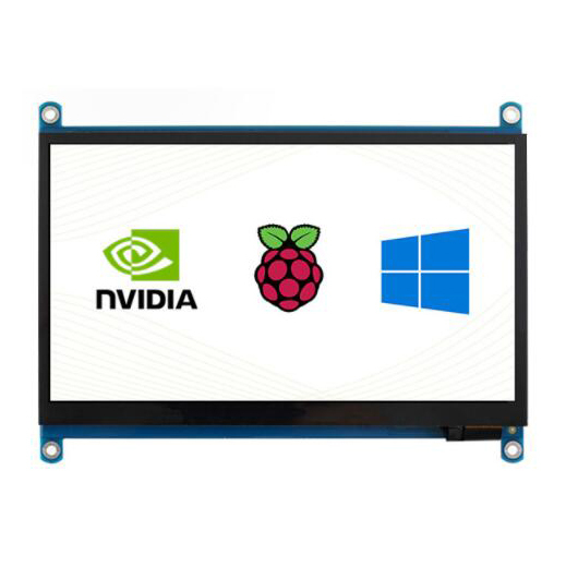 #38038 waveshare 7inch LCD (H) 1024*600 capacitive LCD for raspberry pi 4