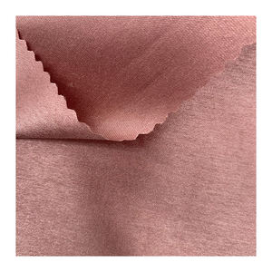 A223 all'ingrosso tessuto di raso crêpe Plain Like-tessuto di seta tinto 100% poliestere tessuto di seta per il vestito in magazzino - Product Image 4