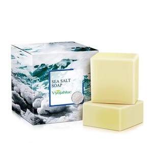 Savon de Bain en Gros à Composition Naturelle de Sel Marin, Doux et Hydratant, Savon <span class=keywords><strong>Bombe</strong></span> de Bain Moussant Dissolvant pour Soins Quotidiens de la Peau - Product Image 1