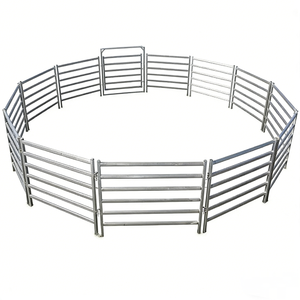 Valla de Acero Galvanizado para Ganado, Ecológica y Fácil de Montar, <span class=keywords><strong>Corral</strong></span> para Exteriores con Paneles para Ovejas (10 pies de altura) - Product Image 4