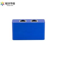 Connecteur hermétique de précision de qualité recherche Asaze Rae, module de type D personnalisé, scellé, 2 canaux RJ45, traversée sous vide