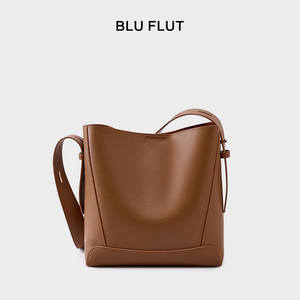 Sac seau en cuir de qualité supérieure pour femme, petit format, polyvalent pour le quotidien, sac bandoulière - Product Image 4