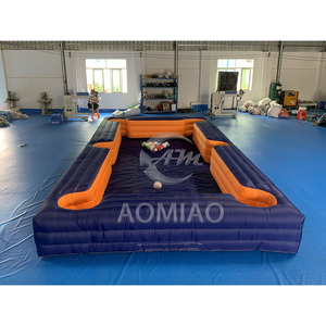 Tùy chỉnh-kích thước vui Inflatable snookball bảng hồ bơi chân snook bóng đá & bóng đá bida bóng trò chơi - Product Image 2