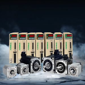 Sistema de control de rieles lineales cuadrados con transmisión de cremallera y piñón de tubo de acero grande de 220 V monofásico y servomotor de accionamiento - Product Image 4