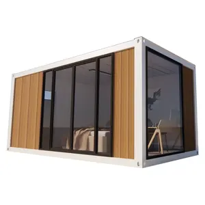 Modern design prefabricated house garden wooden container cheap mobile house
