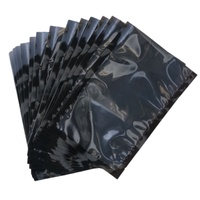 Kantong Plastik Kemasan Komersial untuk Makanan, Sudah Dipotong, Hitam dan Transparan, Kantong Vakum Sealer