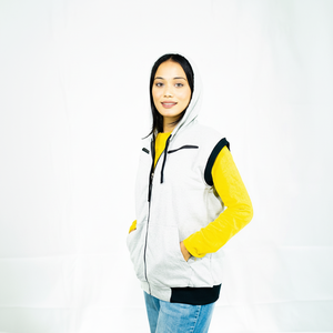 แจ็กเก็ตระบายอากาศมีซิปรูดสำหรับผู้หญิง - Product Image 1
