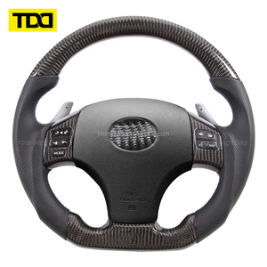 Volante de Fibra de Carbono Real TDD Compatible con Lexus IS IS250 IS250C IS300 IS300C IS350 IS350C F SPORT 2005-2011 - Product Image 2