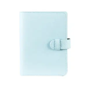 Fashion Solid Color Pu Leather Album School Students Photo Album Tourist Gifts Wedding Album