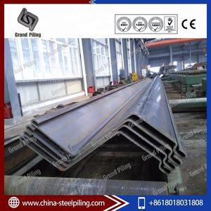 Chine plus <span class=keywords><strong>grand</strong></span> fournisseur de palplanches en acier larsen - Product Image 5