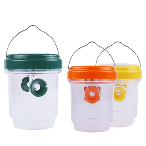 Double Entrance Solar Wasp Trap Cage Waterproof Hornet Trap Effective Insect Catcher for Farm and Patio - Product Image 1