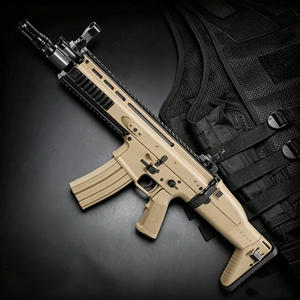 Pistolas de <span class=keywords><strong>Juguete</strong></span> Electrónicas SCAR Gel Blasters con Expulsión de Cartuchos, de Nylon, Seguras, Venta al Por Mayor - Product Image 1