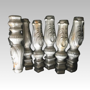 Современный дизайн кованого ограждения декоративные инвестиционные литейные компоненты - Product Image 1