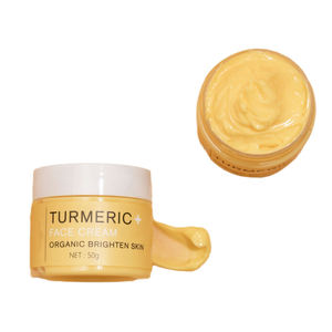 Kit de soin du visage au curcuma éclaircissant, huile et crème, anti-acné, anti-taches brunes, anti-âge, soin de la peau au curcuma - Product Image 6