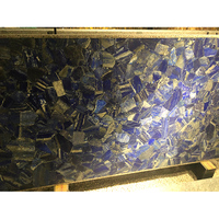 Tuiles en pierre précieuse lapis-lazuli afghane SH STONE, panneau mural bleu lapis-lazuli, dalle de marbre lapis-lazuli pour décoration intérieure