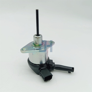 Pièces de machines de construction : Électrovanne d'arrêt de carburant 12V 1A021-60017 pour V2204 KX121 KX91, électrovanne d'arrêt 1A02160017 - Product Image 5