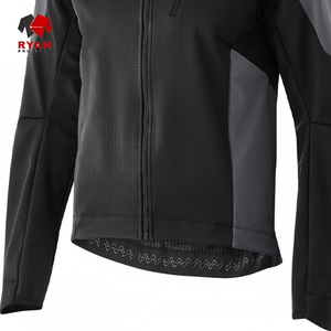 Ryan แจ็คเก็ตกันลมกันน้ำเป็นมิตรกับสิ่งแวดล้อมสำหรับผู้ชาย, แจ็คเก็ตผ้าสแปนเด็กซ์/ ไนลอนมีซิปสำหรับผู้ชาย - Product Image 1