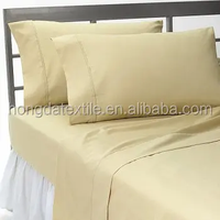 Parure de lit en tissu tissé 100 % coton égyptien biologique certifié OEKO-TEX, 3 pièces, pliée, unie, 300 fils, hypoallergénique, respirante