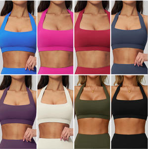 Reggiseno Sportivo Personalizzato per Yoga, Abbigliamento Fitness per Ragazze, Top Morbido con Logo Personalizzato per Allenamento Femminile - Product Image 4