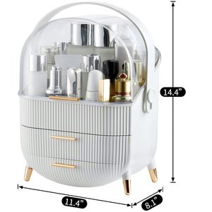 Transparent PP Plastic Big Capacity Food Container Waterproof Dustproof Multifunction Living Room Floor Type <b>Storage</b> <b>Box</b> <b>Drawer</b> - Product Image 2
