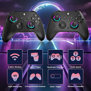 ปุ่มควบคุมเกมแบบไร้สาย 2.4G สำหรับ <span class=keywords><strong>Xbox</strong></span> PC คอนโซล  แบบตั้งโปรแกรมได้ตามต้องการจากโรงงาน - Product Image 3