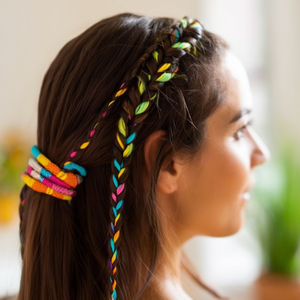 ILAN Anelli per Trecce 8x9mm 20pz per Trecce e Dreadlock - Product Image 2