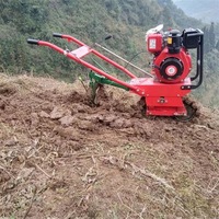 Luchtgekoelde diesel mini-ploeg voor kleine akkers, tuinen en mini-landbouwgrond