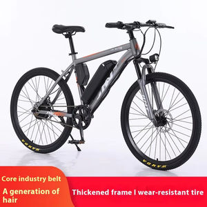 OEM ODM 36V 48V Mountain Bike elettrica con batteria al litio 10Ah 250W 350W 500W <span class=keywords><strong>motore</strong></span> in acciaio forcella freno a disco 21 velocità - Product Image 5