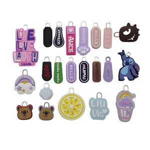 Tirazip in PVC Morbido 3D Personalizzato, Cursore per Cerniera in Silicone per Accessori di Abbigliamento Sportivo, Borse e Giacche - Product Image 4