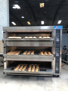 <span class=keywords><strong>Forno</strong></span> a piani grande commerciale in acciaio inossidabile per panifici, attrezzatura elettrica/a gas per la cottura di pane, torte e biscotti - Product Image 6