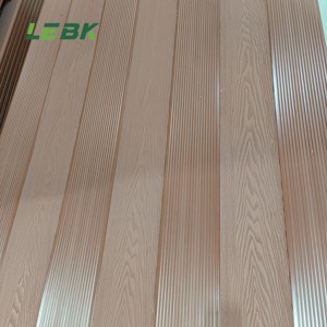 Mẫu miễn phí tùy chỉnh một mặt 15/16 trong. <span class=keywords><strong>X</strong></span> 5-<span class=keywords><strong>1</strong></span>/<span class=keywords><strong>4</strong></span> trong. <span class=keywords><strong>X</strong></span> 16 ft. gỗ nâu rãnh cạnh mũ Composite decking Board - Product Image 2