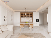 Solution de projet de villa à guichet unique Conception de cuisine et de salle de bain personnalisées avec service